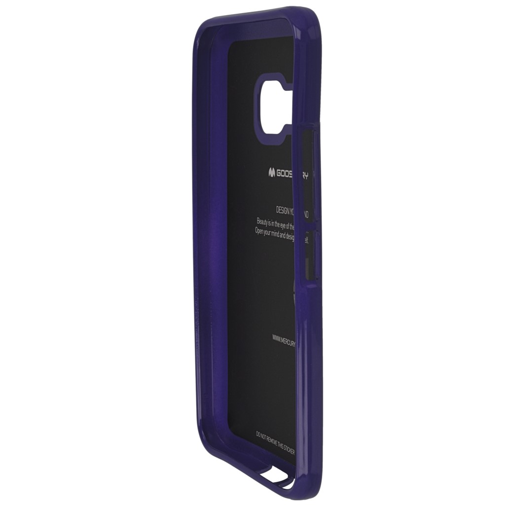 Pokrowiec etui silikonowe Mercury JELLY CASE fioletowy HTC One M9 Prime CE / 6