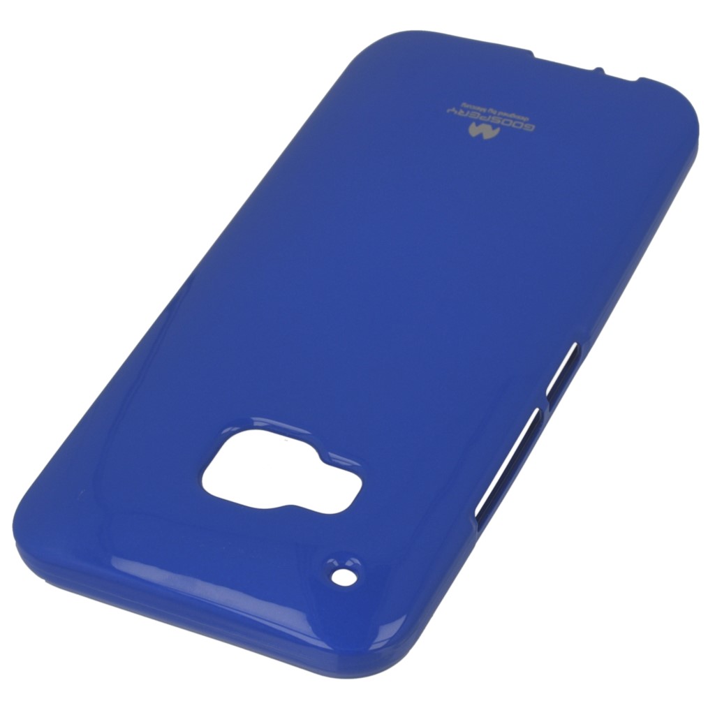 Pokrowiec etui silikonowe Mercury JELLY CASE niebieskie HTC One M9 Prime CE / 2