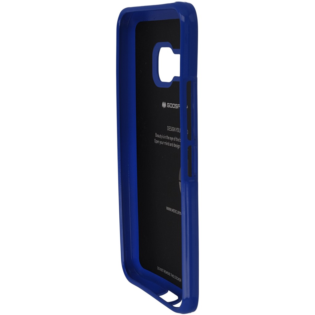Pokrowiec etui silikonowe Mercury JELLY CASE niebieskie HTC One M9 Prime CE / 8