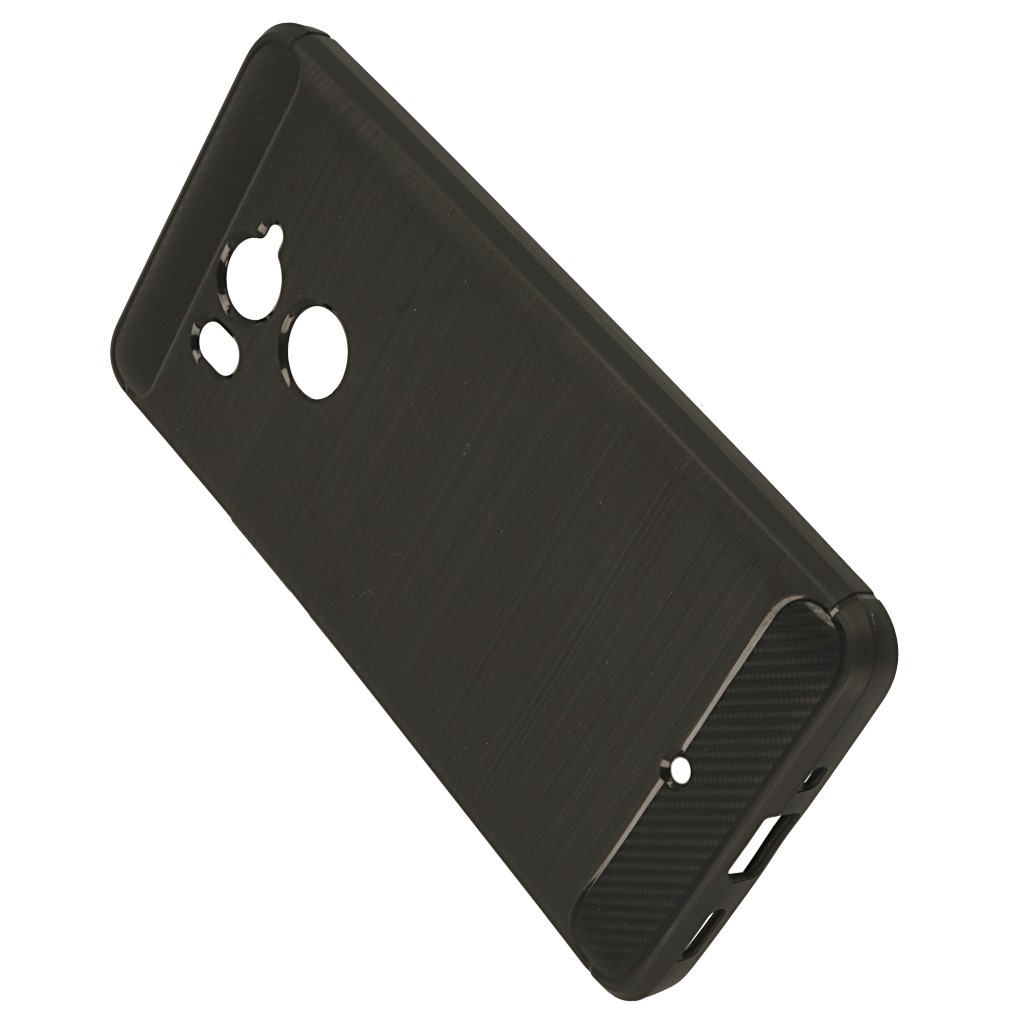 Pokrowiec etui pancerne Karbon Case czarne HTC U11 Plus / 4