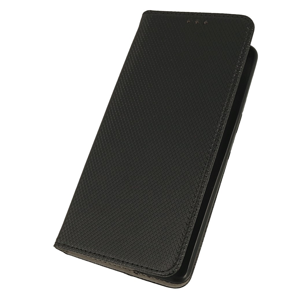 Pokrowiec etui z klapk Magnet Book czarne HTC U12+