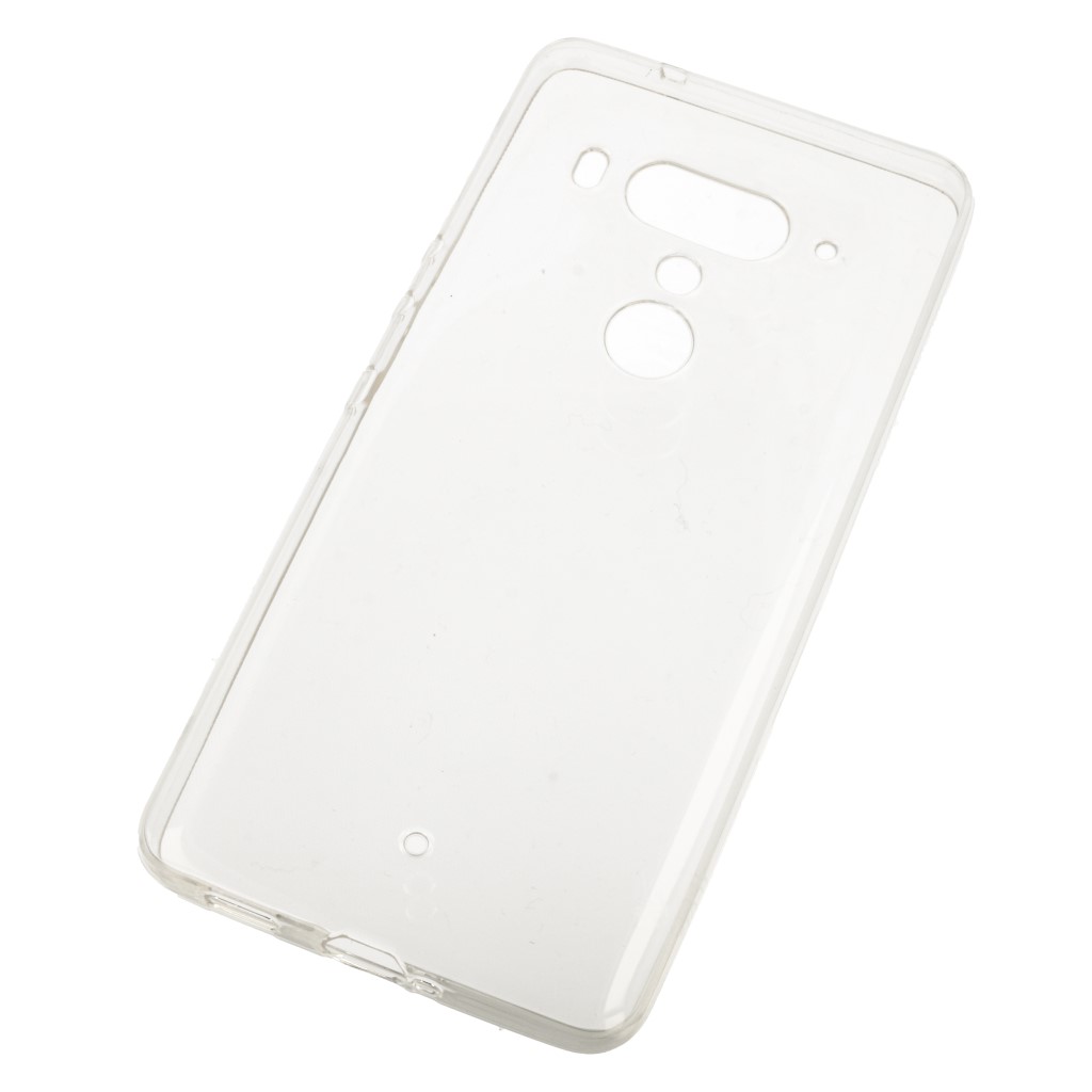 Pokrowiec silikonowe etui Back Case przeroczyste HTC U12+