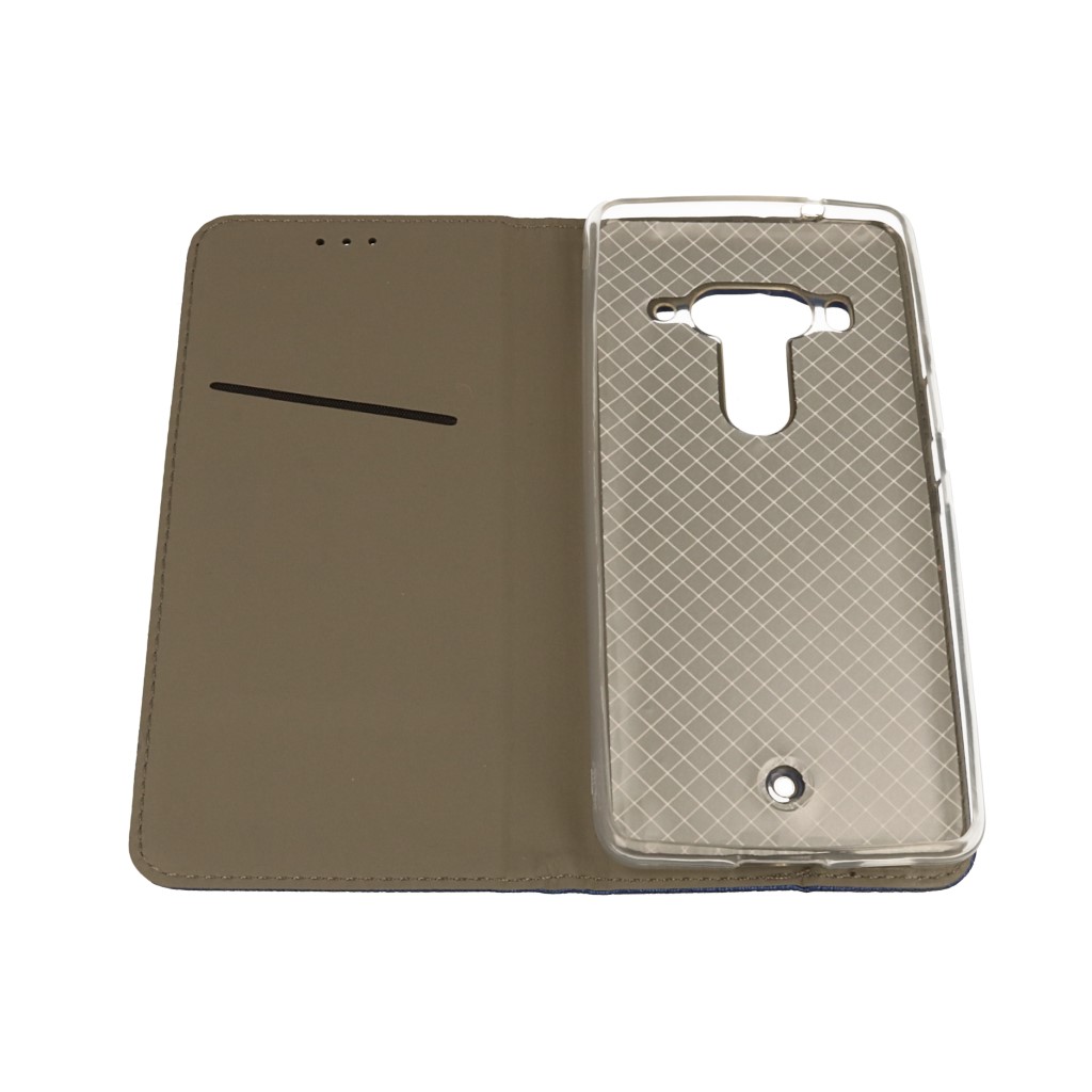 Pokrowiec etui z klapk Magnet Book granatowe HTC U12 / 8