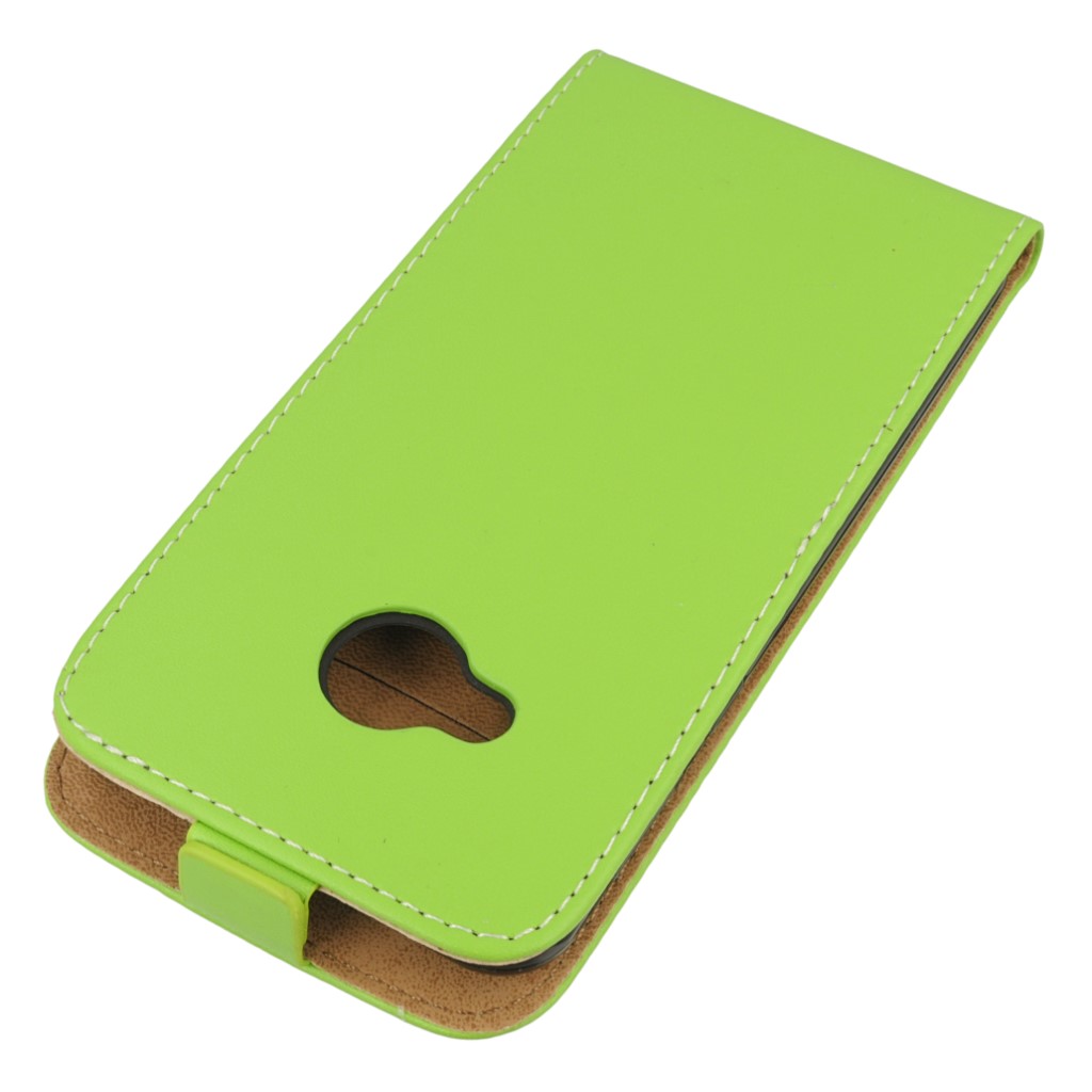 Pokrowiec z klapk na magnes Prestige Slim Flexi zielony HTC U Play / 3