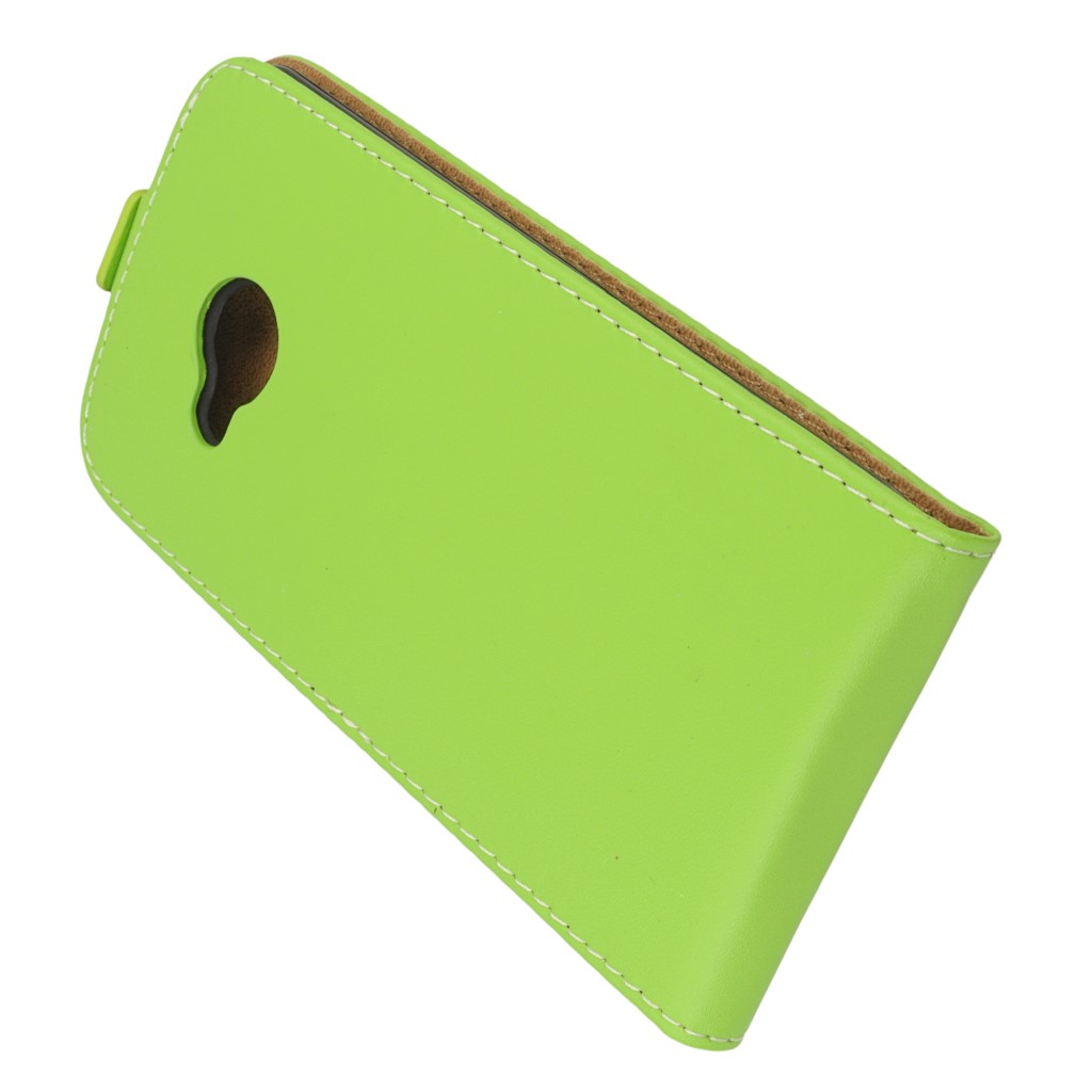 Pokrowiec z klapk na magnes Prestige Slim Flexi zielony HTC U Play / 4