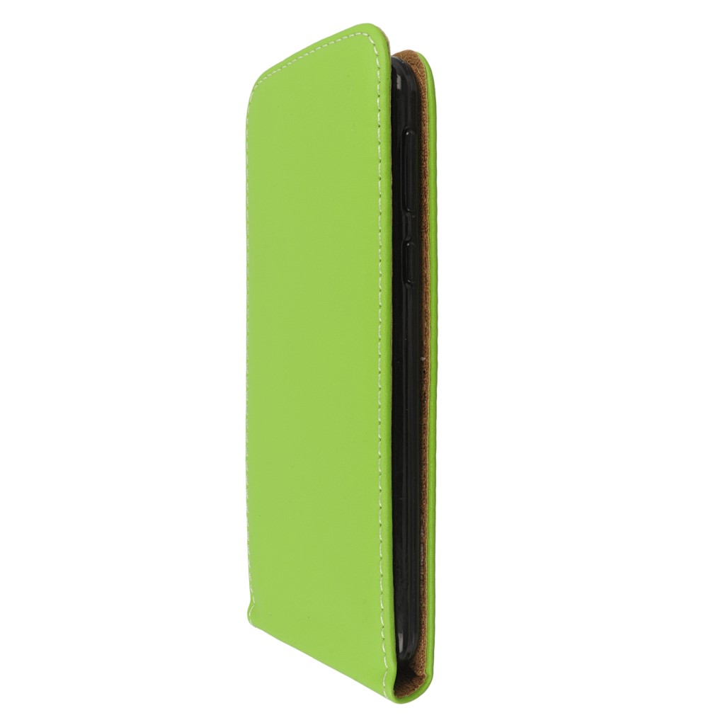 Pokrowiec z klapk na magnes Prestige Slim Flexi zielony HTC U Play / 5