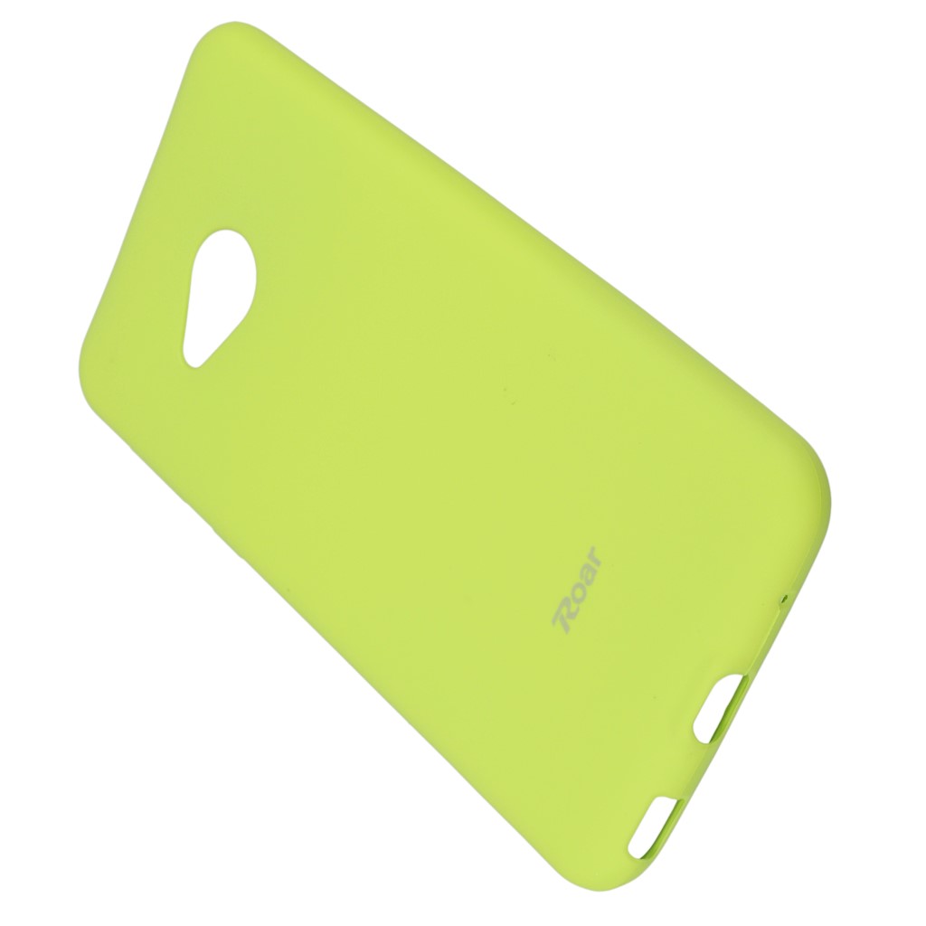 Pokrowiec etui silikonowe Jelly ROAR limonkowe HTC U Play / 5