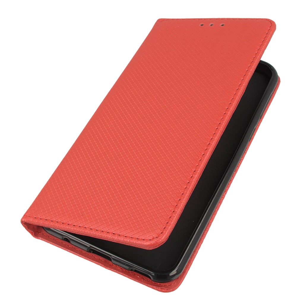 Pokrowiec etui z klapk Magnet Book czerwone HTC U Play