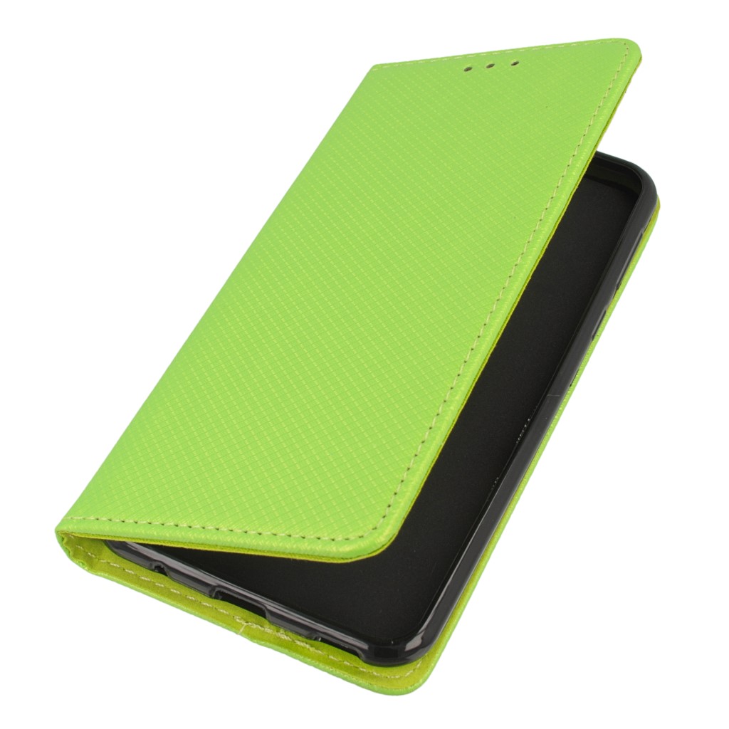 Pokrowiec etui z klapk Magnet Book zielone HTC U Play