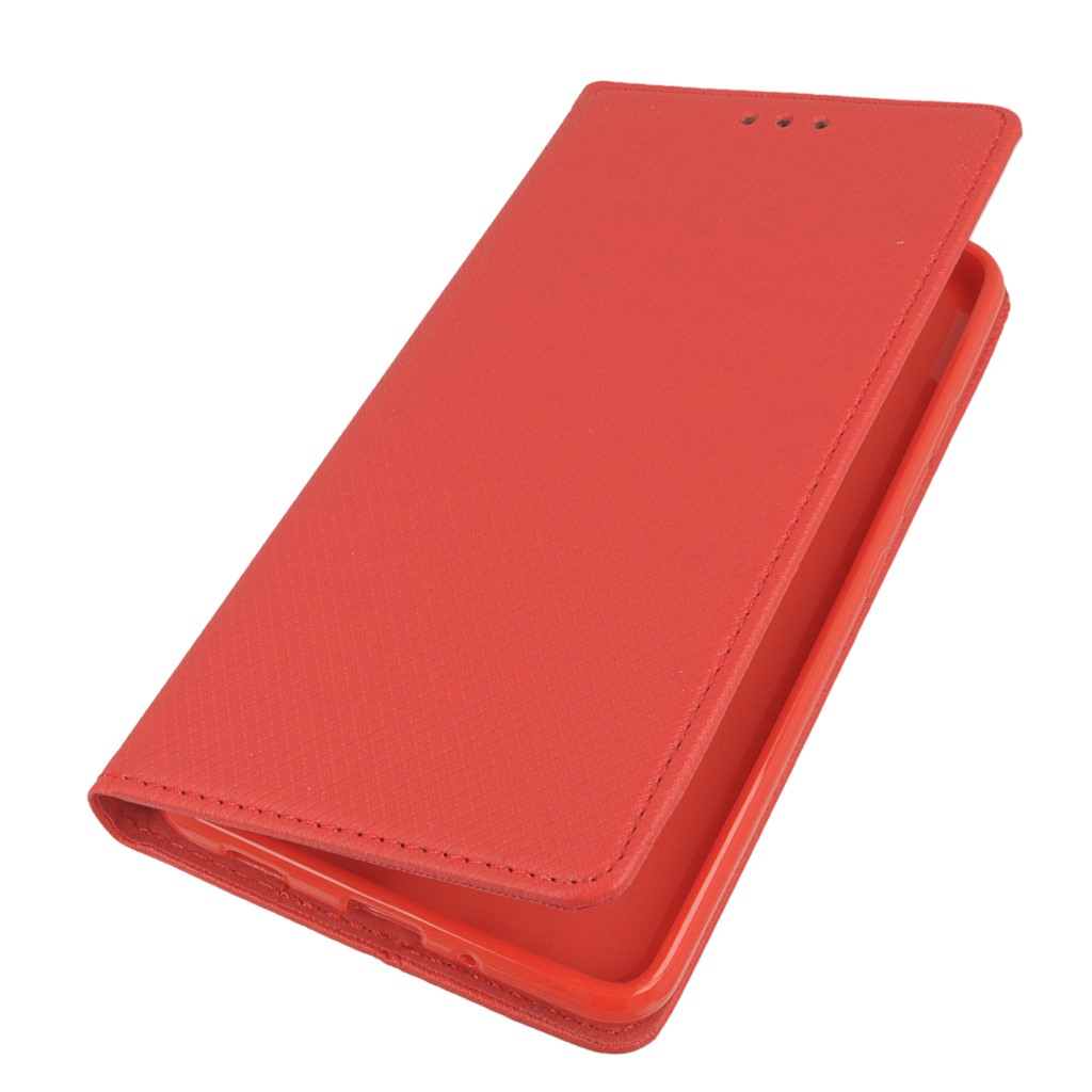 Pokrowiec etui z klapk Magnet Book czerwone HTC U Ultra
