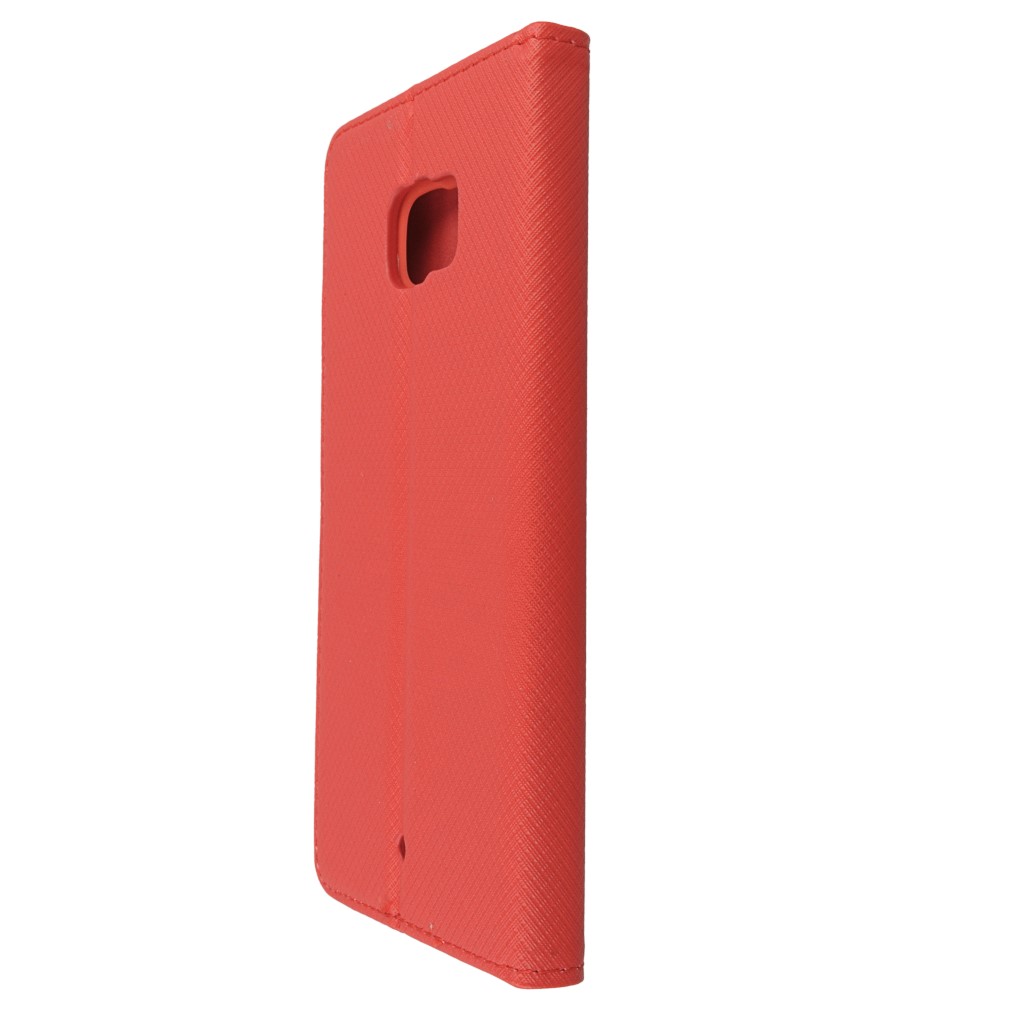Pokrowiec etui z klapk Magnet Book czerwone HTC U Ultra / 7