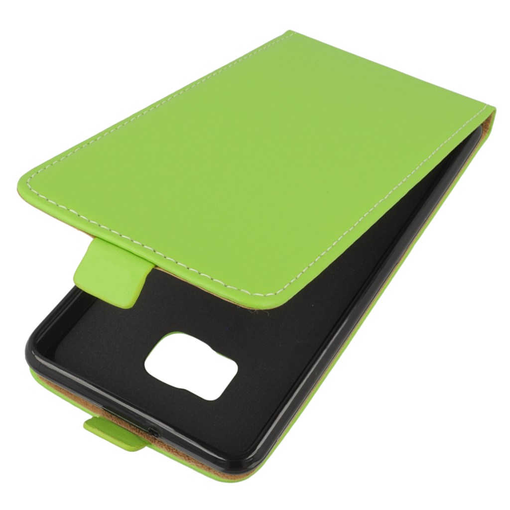 Pokrowiec z klapk na magnes Prestige Slim Flexi zielony HTC U Ultra