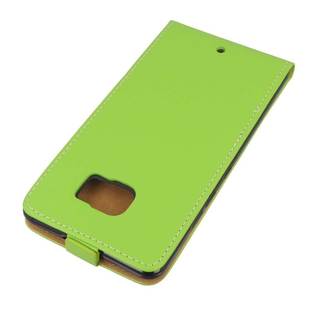 Pokrowiec z klapk na magnes Prestige Slim Flexi zielony HTC U Ultra / 3