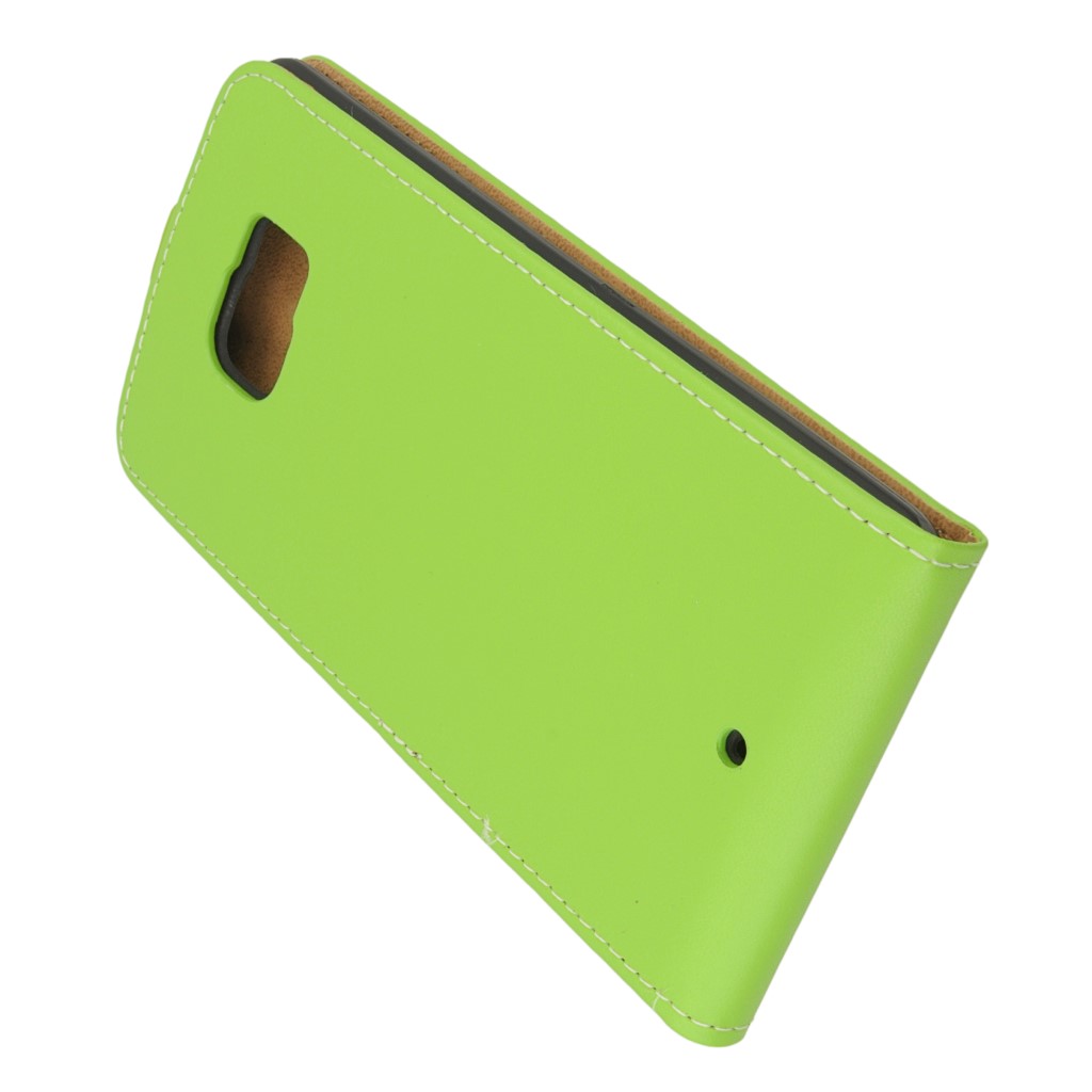 Pokrowiec z klapk na magnes Prestige Slim Flexi zielony HTC U Ultra / 4