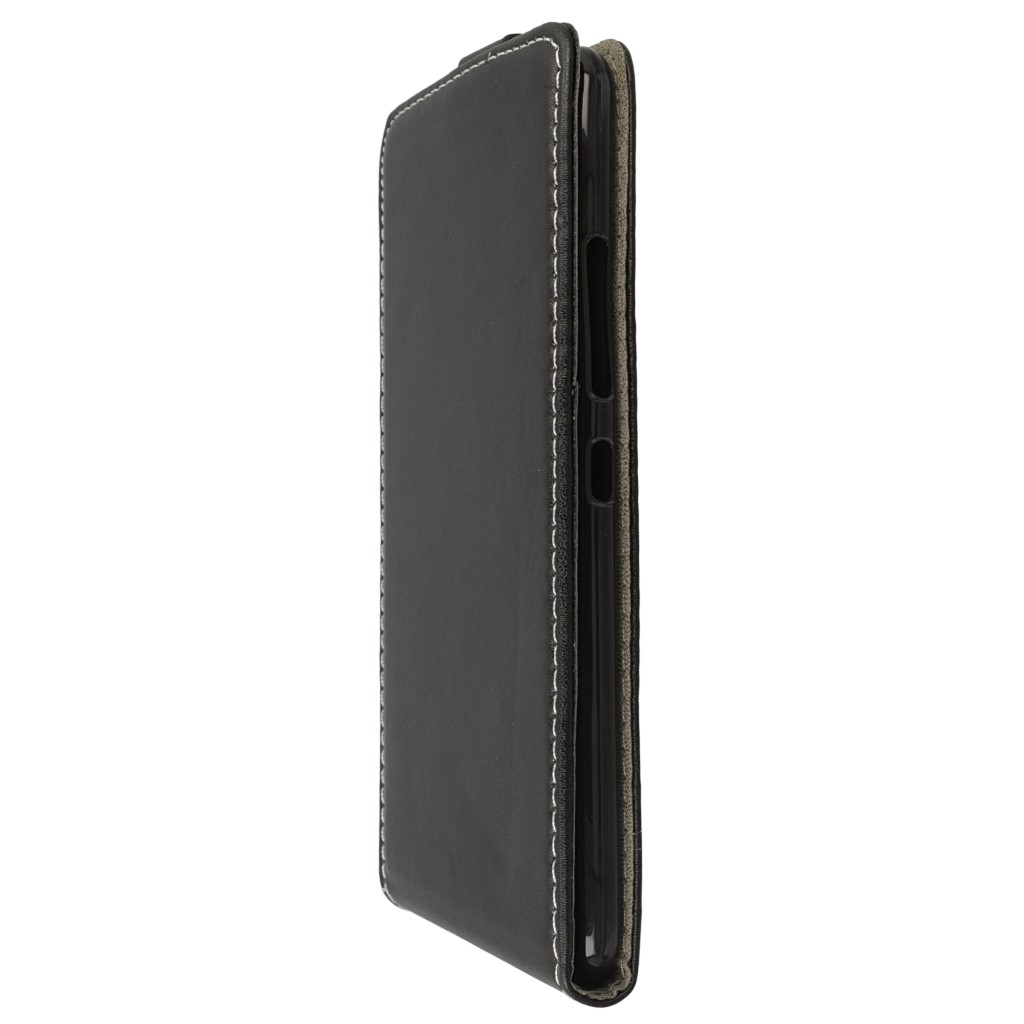 Pokrowiec z klapk� na magnes Prestige Slim Flexi czarny HTC U Ultra / 6