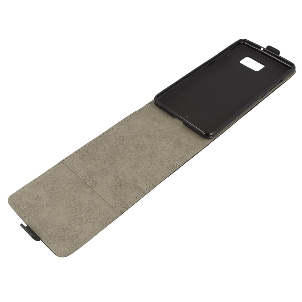 Pokrowiec z klapk� na magnes Prestige Slim Flexi czarny HTC U Ultra / 8