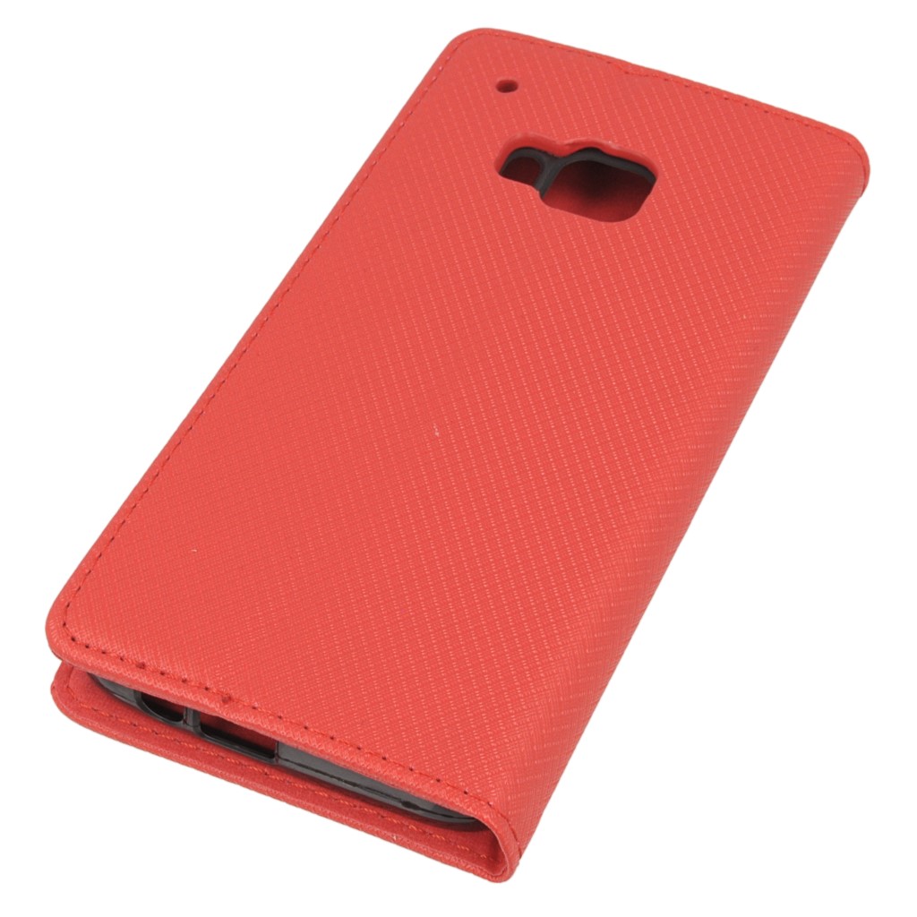 Pokrowiec etui z klapk Magnet Book czerwone HTC One M9 Prime CE / 3