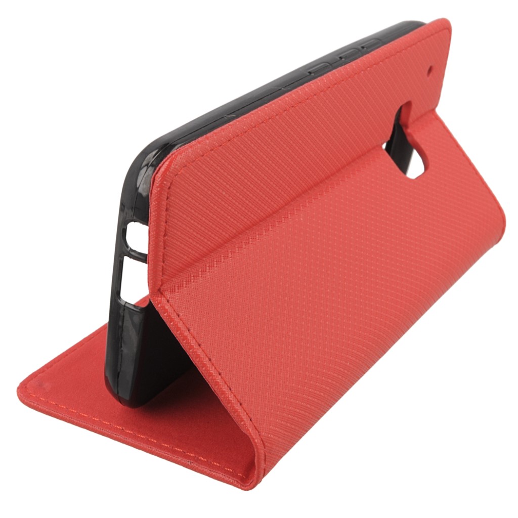 Pokrowiec etui z klapk Magnet Book czerwone HTC One M9 Prime CE / 8