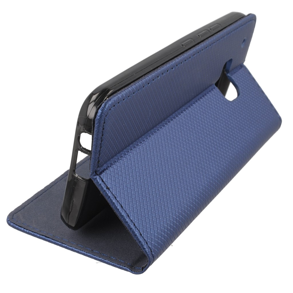 Pokrowiec etui z klapką Magnet Book granatowe HTC One M9 Prime CE / 8 Pokrowiec etui z klapką Magnet Book granatowe HTC One M9 Prime CE / 8