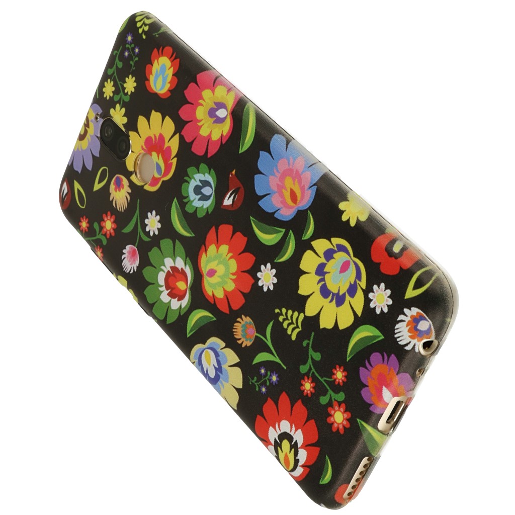 Pokrowiec etui silikonowe wzr Kwiatowy Folk Xiaomi Redmi Note 4X / 3