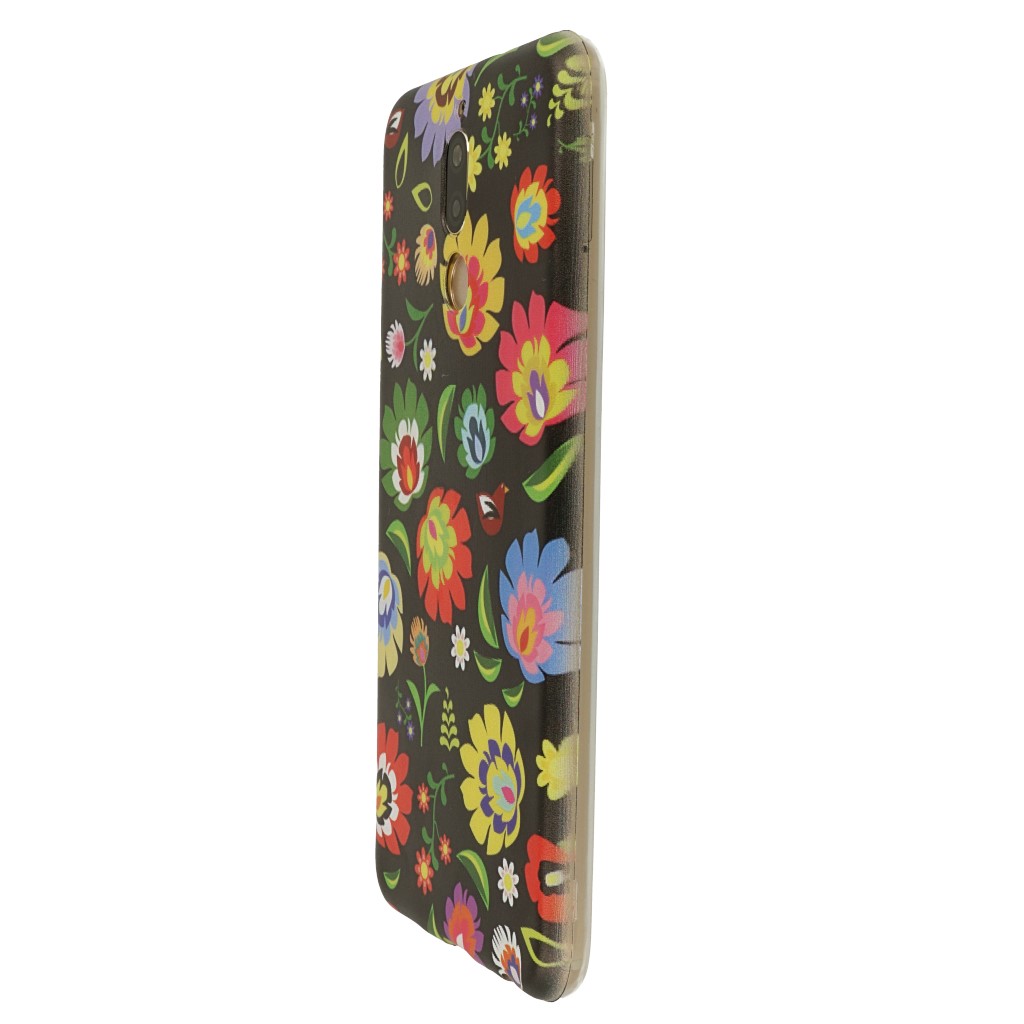 Pokrowiec etui silikonowe wzr Kwiatowy Folk Xiaomi Redmi Note 4X / 4