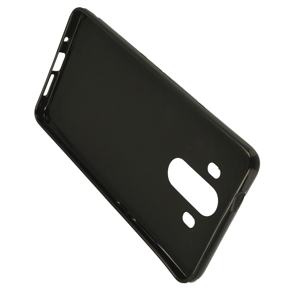 Pokrowiec silikonowe etui BACK CASE czarne HUAWEI Mate 10 Pro / 4