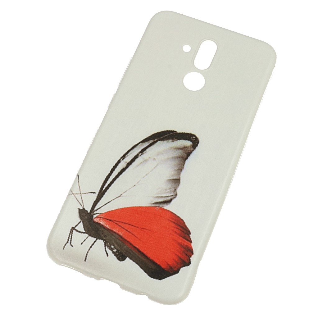 Pokrowiec etui silikonowe wzr Biao Czerwony Motyl Xiaomi Redmi Note 12S