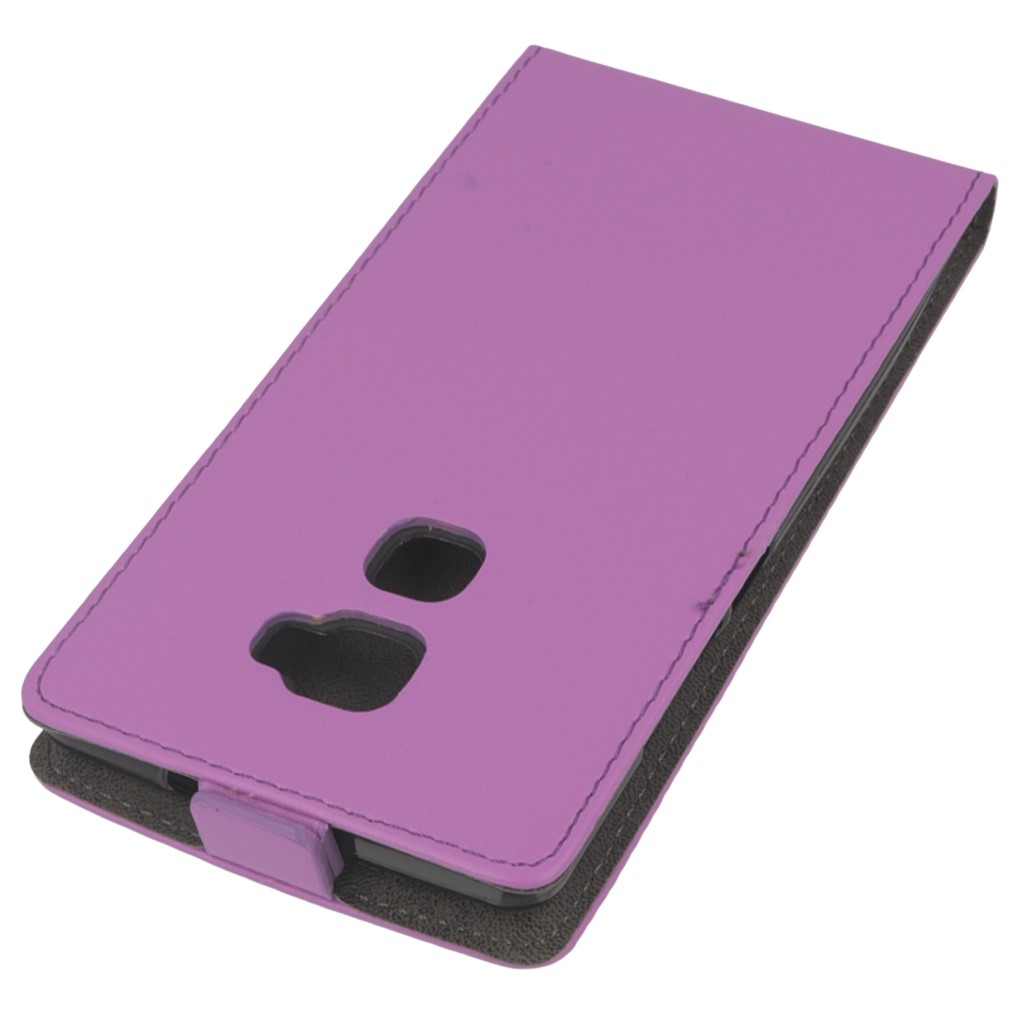 Pokrowiec z klapk� na magnes Prestige Slim Flexi fioletowy HUAWEI Mate S / 4