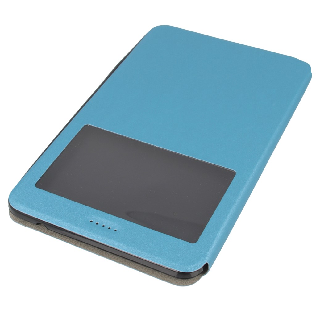 Pokrowiec etui Flip Cover niebieskie HUAWEI MediaPad T1 8.0 / 3