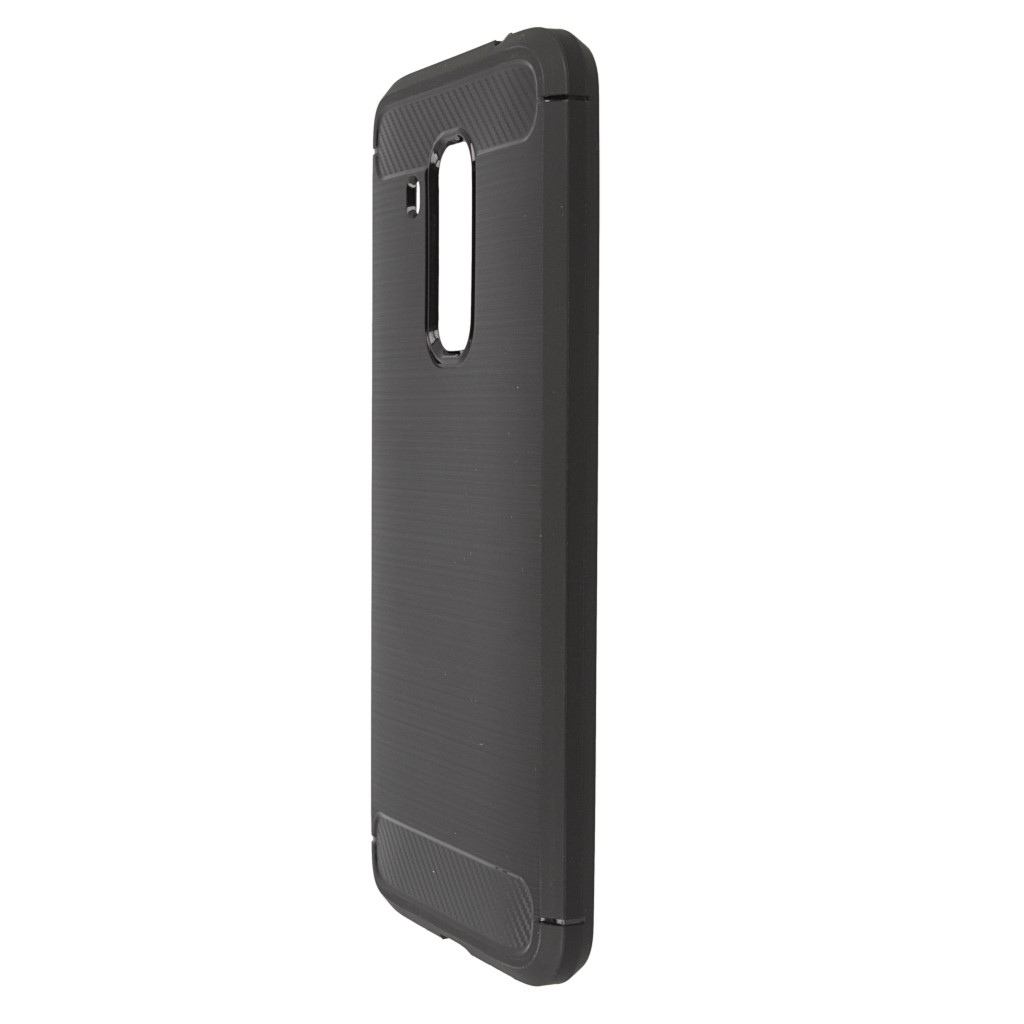 Pokrowiec etui TECH-PROTECT TPU CARBON czarne Xiaomi Redmi Note 5 Pro / 10
