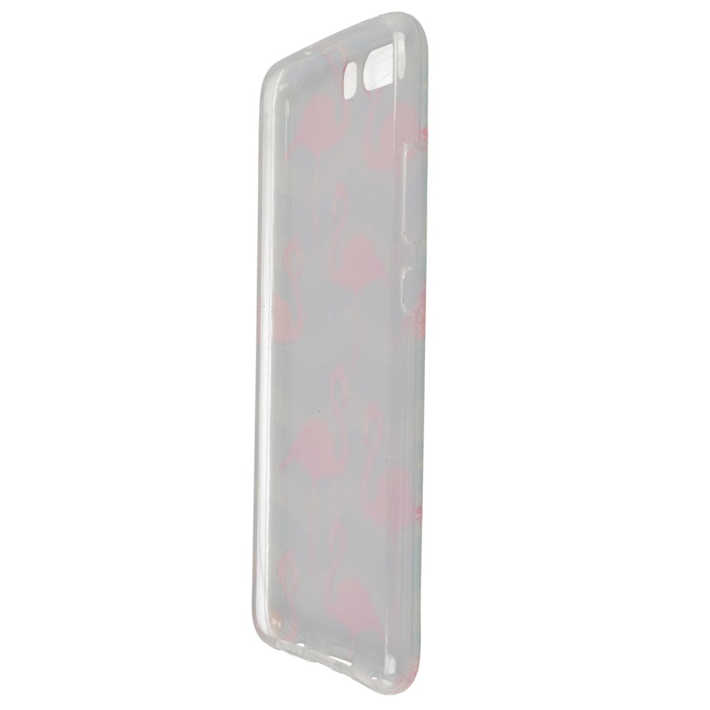 Pokrowiec etui silikonowe wzr Flamingi HUAWEI P10 / 7