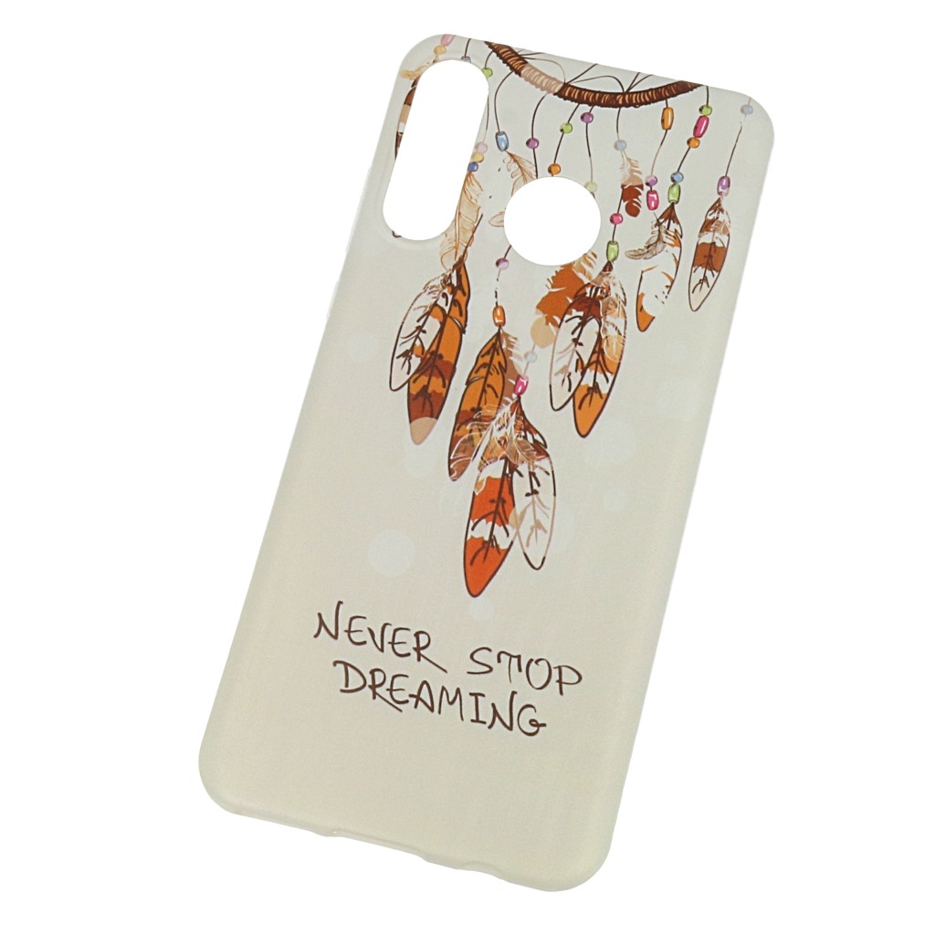 Pokrowiec etui silikonowe wz�r �apacz Sn�w Pi�rka HUAWEI P30 Lite