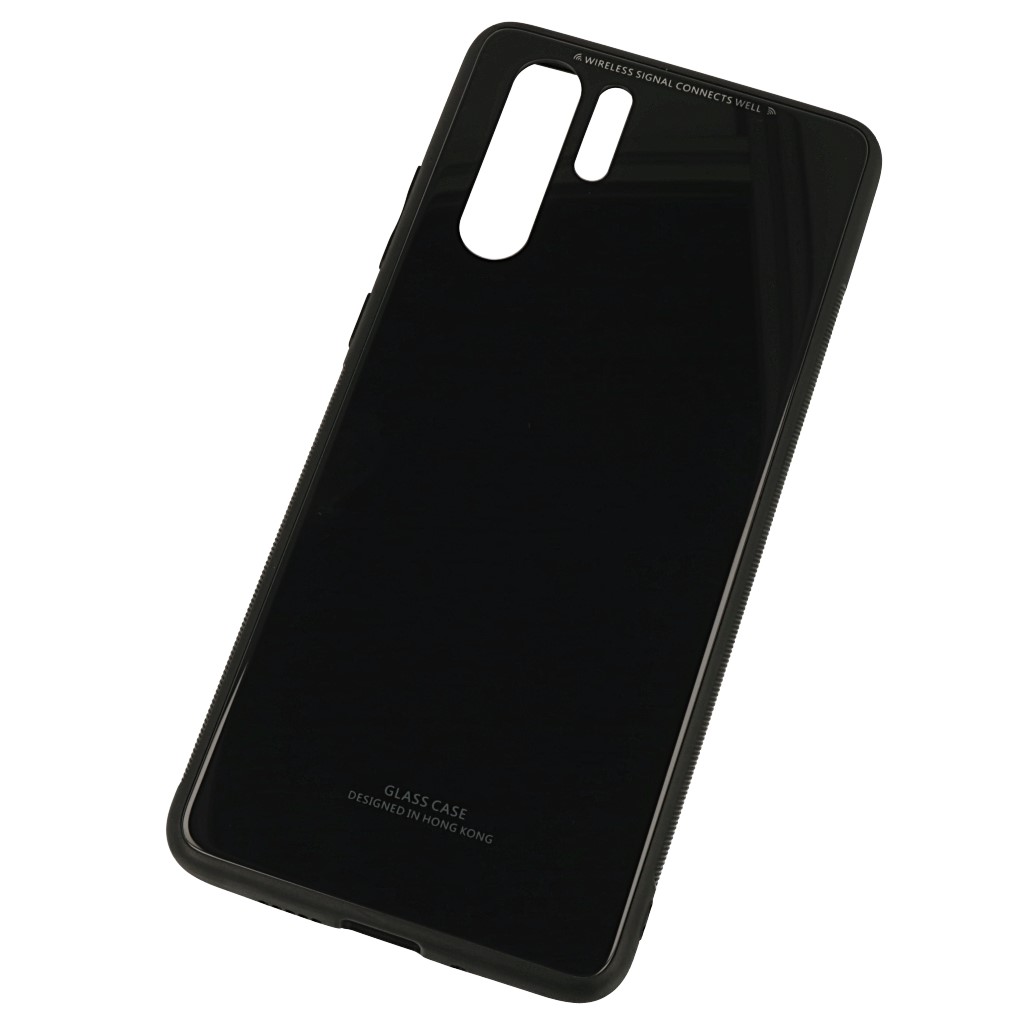 Pokrowiec back case Glass Case czarne HUAWEI P30 Pro