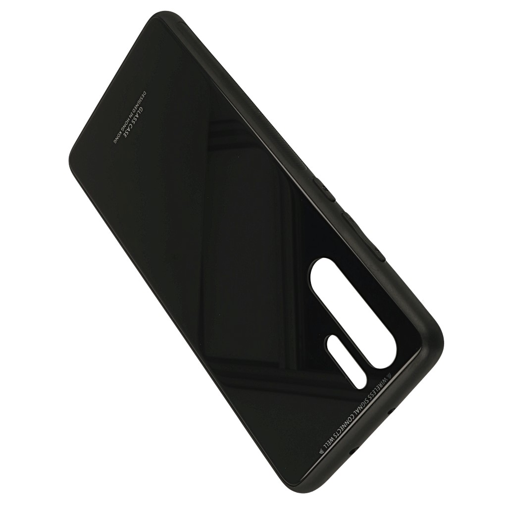 Pokrowiec back case Glass Case czarne HUAWEI P30 Pro / 4