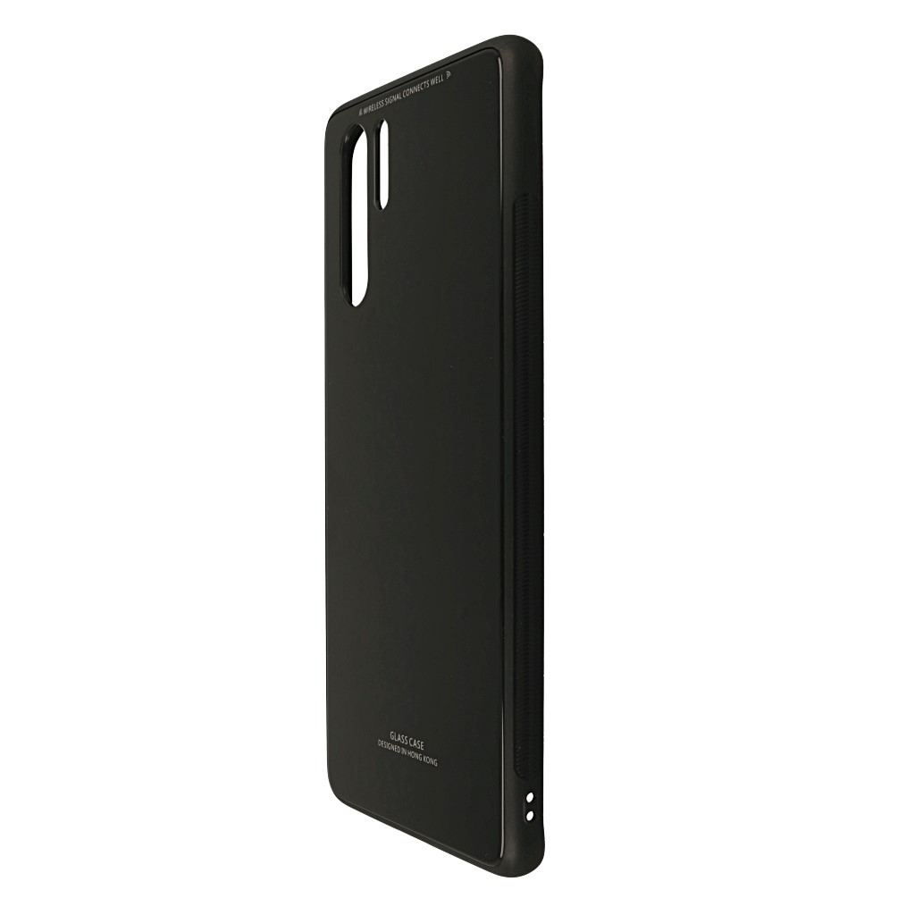 Pokrowiec back case Glass Case czarne HUAWEI P30 Pro / 5