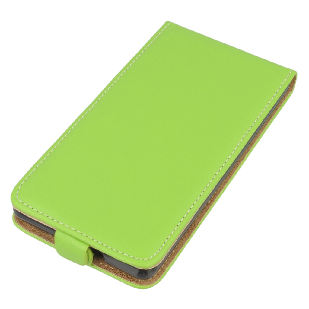 Pokrowiec z klapk na magnes Prestige Slim Flexi zielony myPhone C-Smart Pix / 2