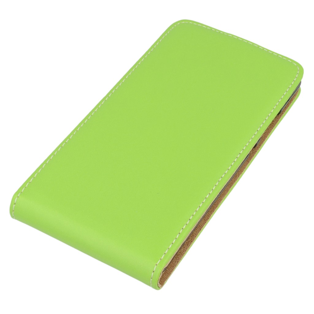 Pokrowiec z klapk na magnes Prestige Slim Flexi zielony myPhone C-Smart Pix / 3