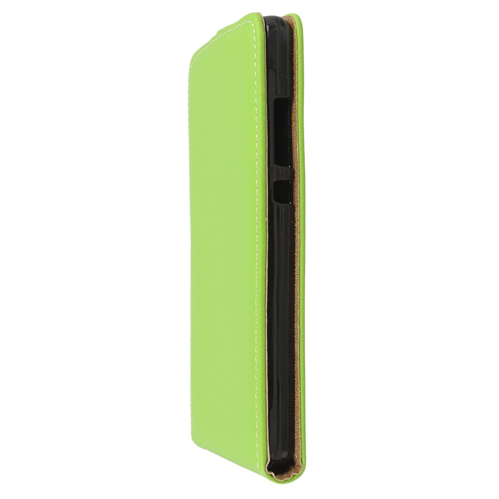 Pokrowiec z klapk na magnes Prestige Slim Flexi zielony myPhone C-Smart Pix / 5