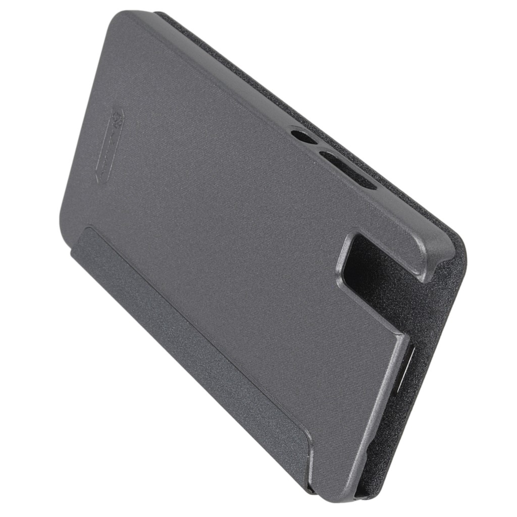Pokrowiec etui NILLKIN SPARKLE czarne NOKIA Lumia 520 / 5