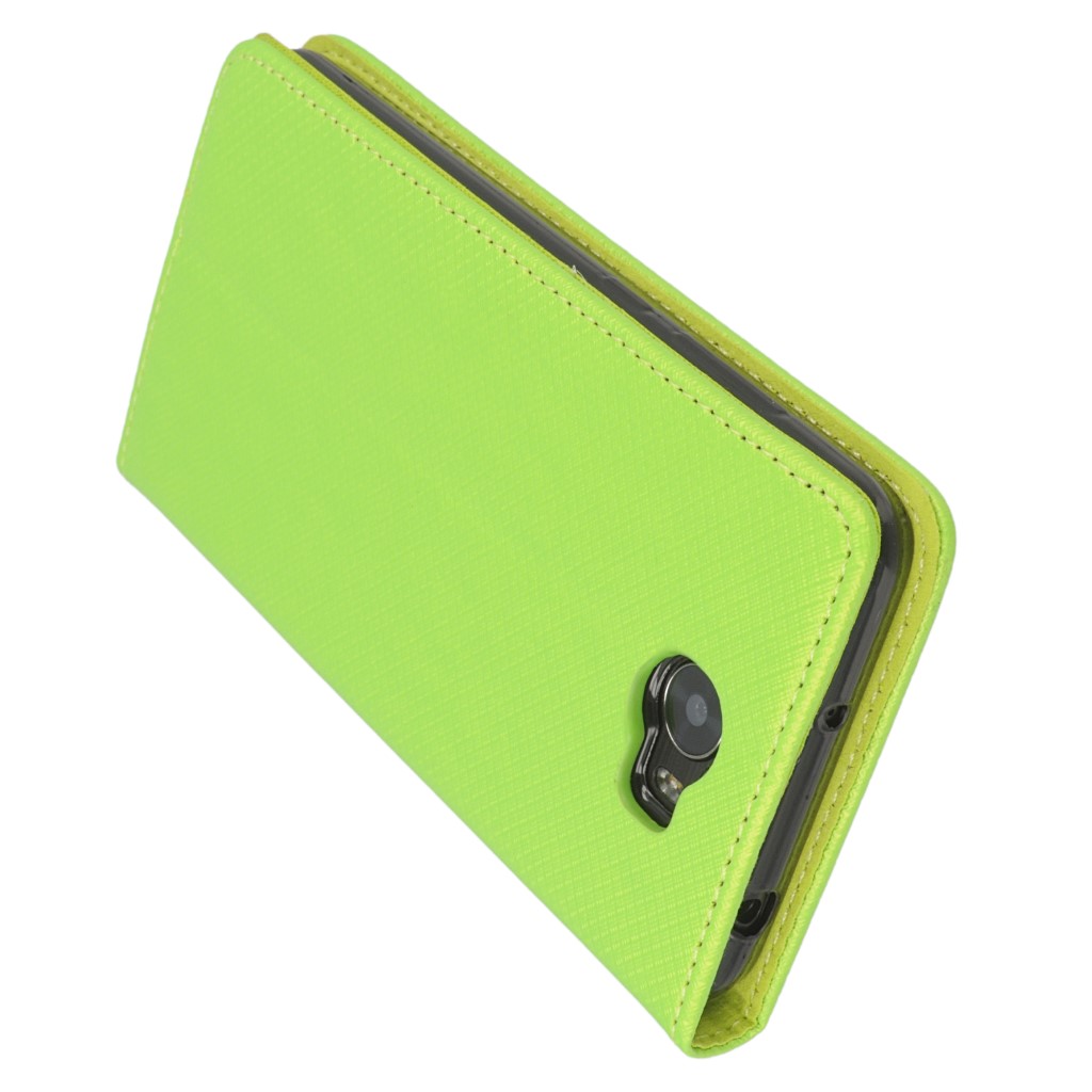 Pokrowiec etui z klapk Magnet Book zielone SAMSUNG Galaxy J1 mini / 4