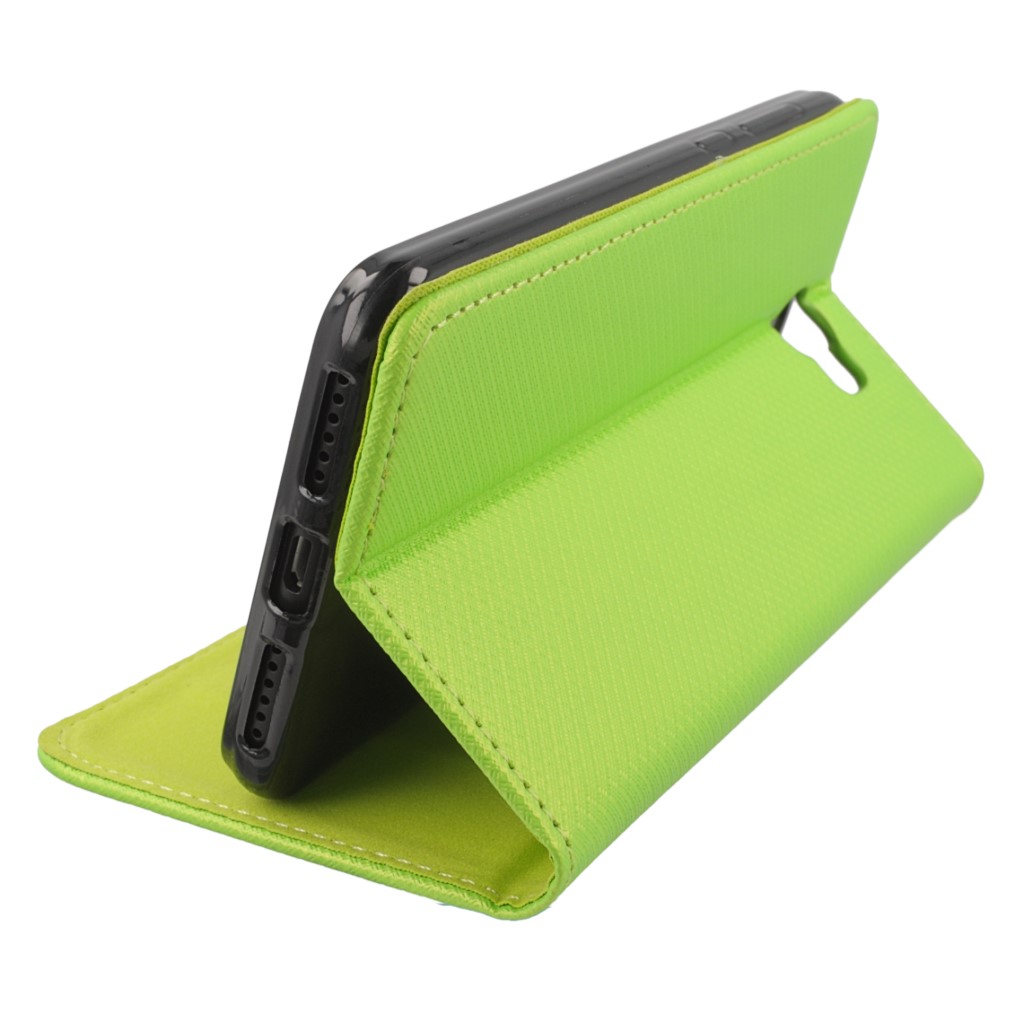 Pokrowiec etui z klapk Magnet Book zielone myPhone C-Smart Pix / 7