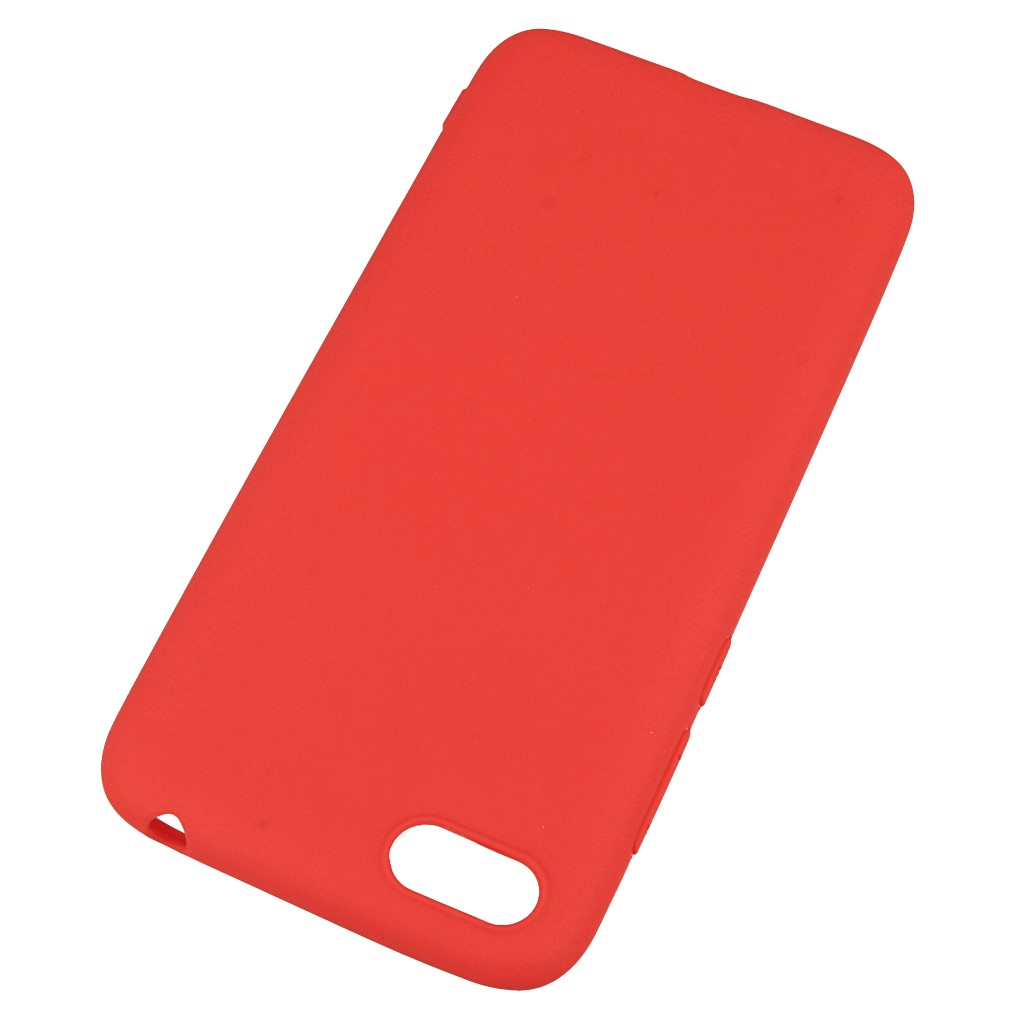 Pokrowiec etui silikonowe Soft Case Mat czerwone HUAWEI Y5 2018 / 2