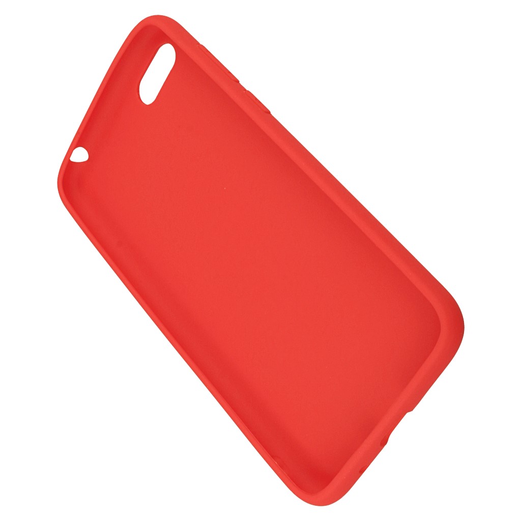 Pokrowiec etui silikonowe Soft Case Mat czerwone HUAWEI Y5 2018 / 3
