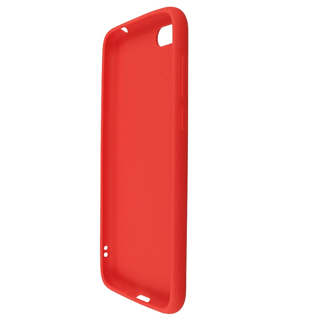 Pokrowiec etui silikonowe Soft Case Mat czerwone HUAWEI Y5 2018 / 6