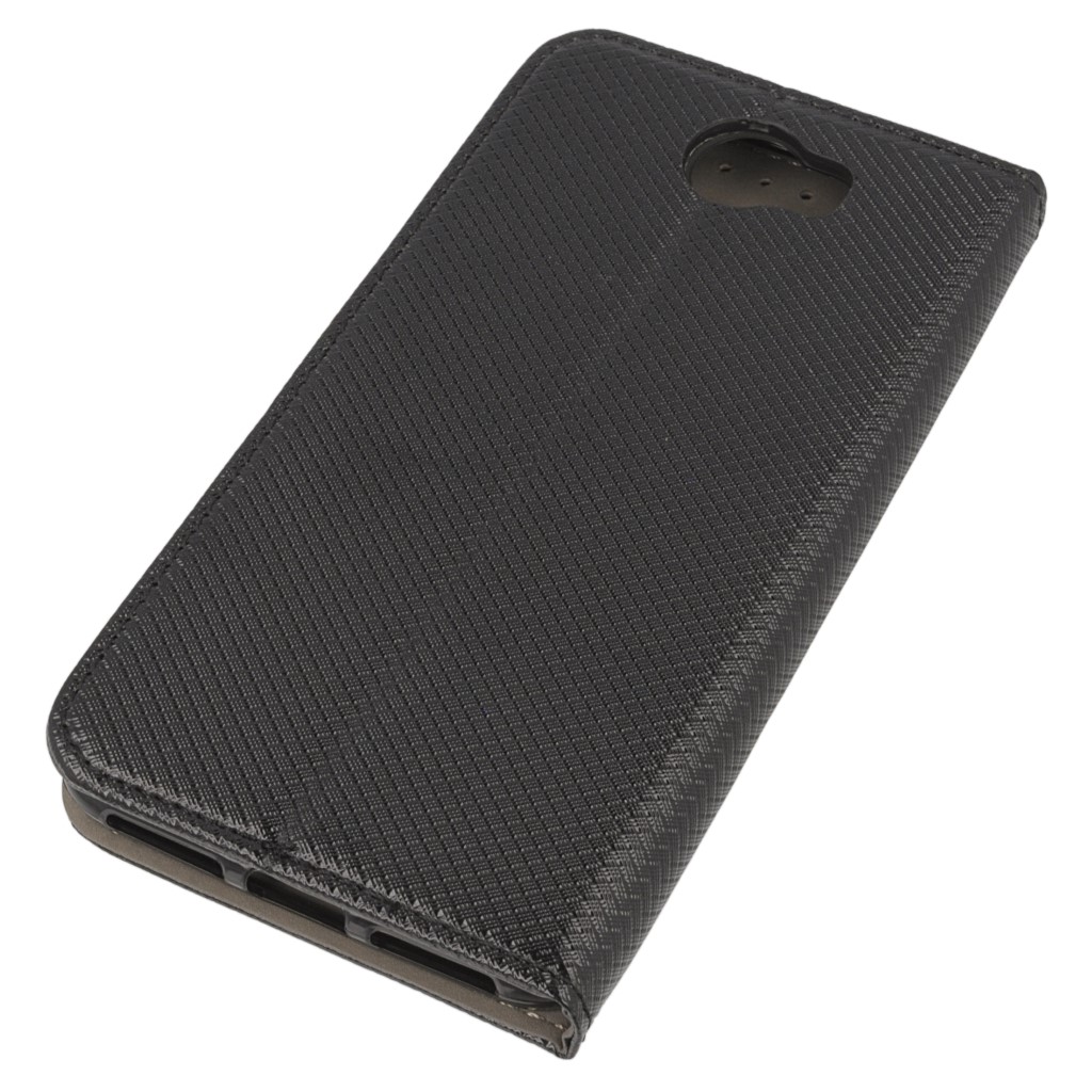 Pokrowiec etui z klapką Magnet Book czarne HUAWEI Y6 II Compact / 3 Pokrowiec etui z klapką Magnet Book czarne HUAWEI Y6 II Compact / 3