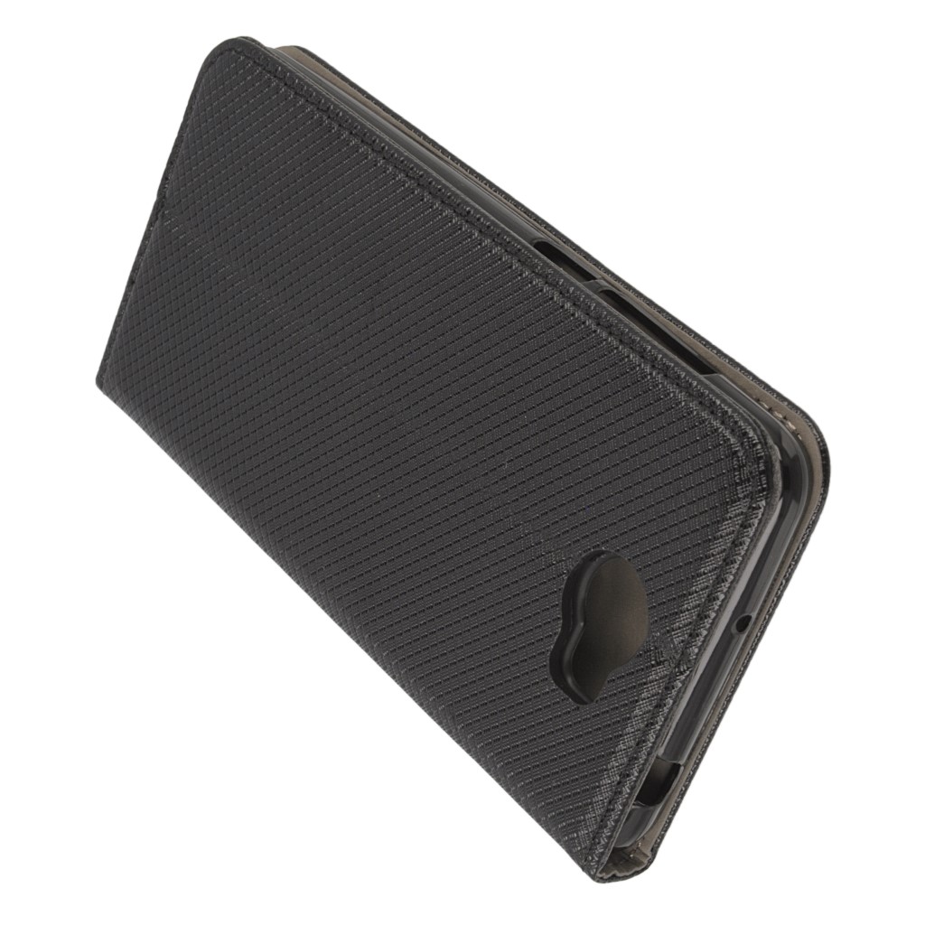Pokrowiec etui z klapką Magnet Book czarne HUAWEI Y6 II Compact / 4 Pokrowiec etui z klapką Magnet Book czarne HUAWEI Y6 II Compact / 4