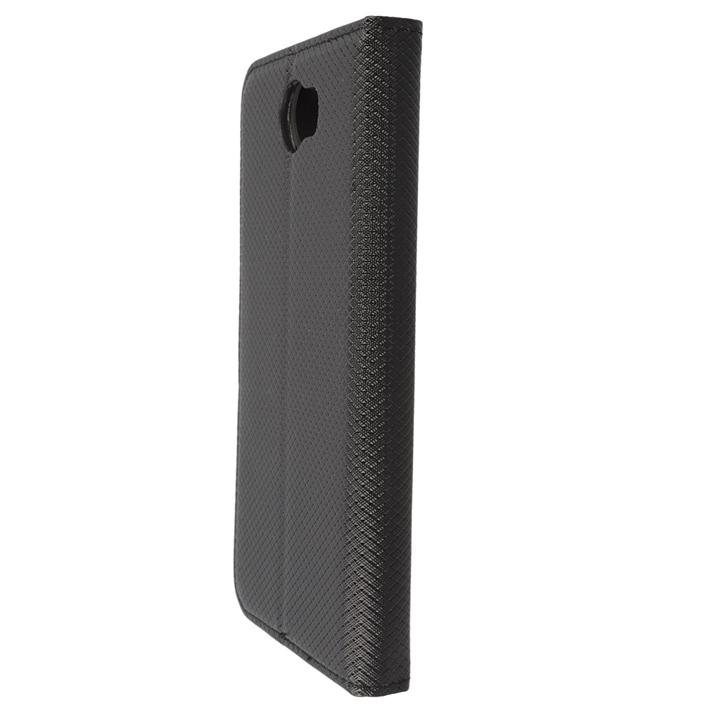 Pokrowiec etui z klapką Magnet Book czarne HUAWEI Y6 II Compact / 7 Pokrowiec etui z klapką Magnet Book czarne HUAWEI Y6 II Compact / 7