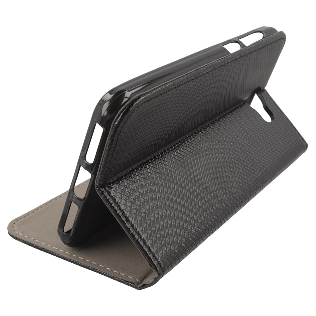 Pokrowiec etui z klapką Magnet Book czarne HUAWEI Y6 II Compact / 8 Pokrowiec etui z klapką Magnet Book czarne HUAWEI Y6 II Compact / 8