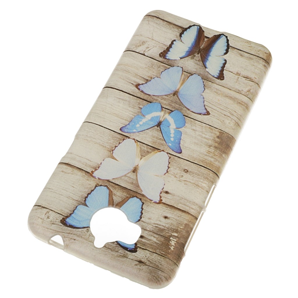 Pokrowiec etui silikonowe wzr Niebieskie Motyle Xiaomi Redmi 4A / 2