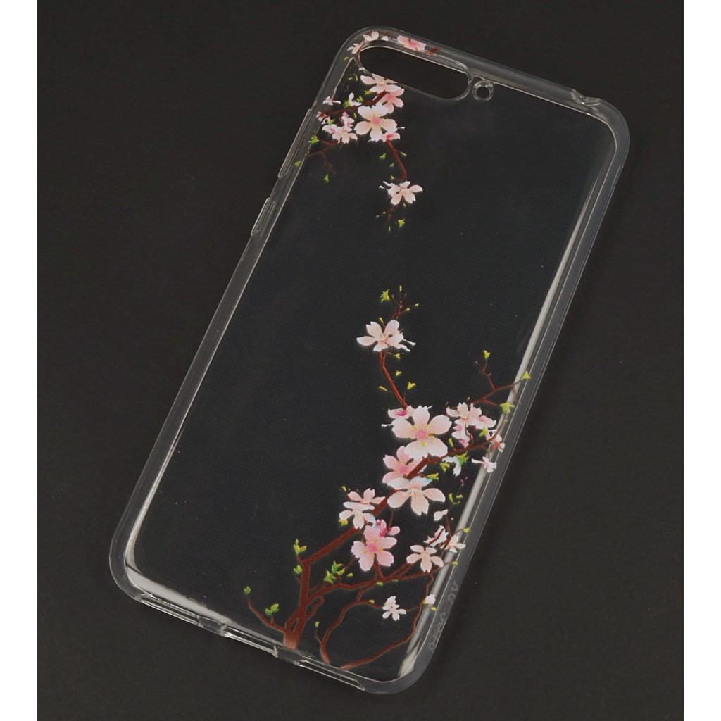 Pokrowiec etui silikonowe Floral Cherry HUAWEI Y6 2018 / 2